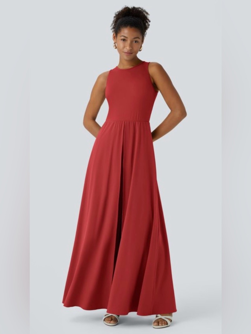 HALARA Red Jumpsuit Size M